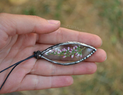 Heather necklace,  Heather locket