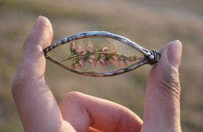 Heather necklace,  Heather locket